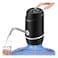 Automatic Rechargeable Water Dispenser Black 13x6.4cm