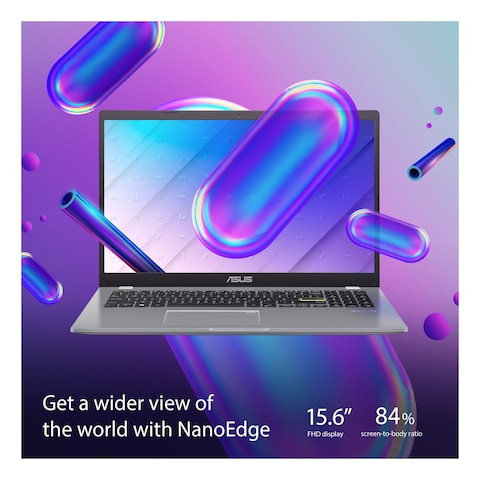 أيسوس E510MA كومبيوتر محمول بشاشة 15.6 بوصة معالج سيليرون N4500 رام 4 جيغابايت 128 جيغابايت إس إس دي بطاقة رسومات إنتل يو أيتش دي -أزرق طاووسي-