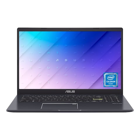 أيسوس E510MA كومبيوتر محمول بشاشة 15.6 بوصة معالج سيليرون N4500 رام 4 جيغابايت 128 جيغابايت إس إس دي بطاقة رسومات إنتل يو أيتش دي -أزرق طاووسي-