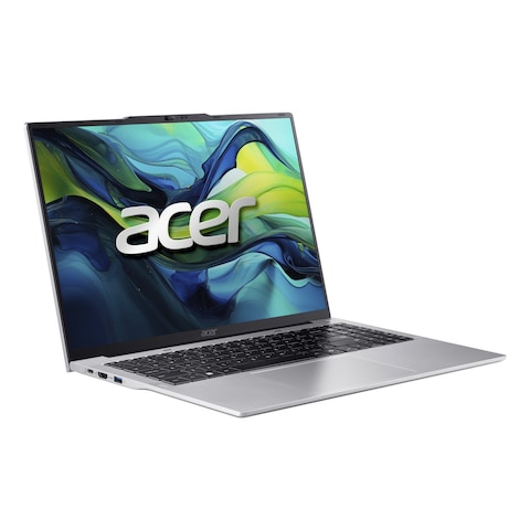 Acer Aspire Lite 16 AL16-52P Laptop with 16-Inch Display Core i5 Processor 16GB RAM 512GB SSD Shared Graphic Card Light Silver
