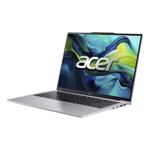 Acer Aspire Lite 16 AL16-52P Laptop with 16-Inch Display Core i5 Processor 16GB RAM 512GB SSD Shared Graphic Card Light Silver