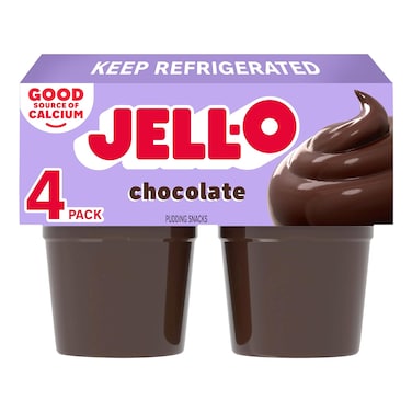 جيلي-أو أكواب الأصلية من بودينغ الشوكولاته، 440 غرام