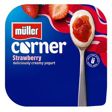 Muller Fruit Corner Strawberry Creamy Yogurt 136g