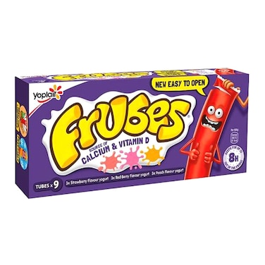 Yoplait Petits Filous Frubes Variety Flavour Yogurt 333g