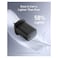 Anker Nano Wall Charger Black 100W with USB-C To USB-C Data Sync And Charging Cable Black
