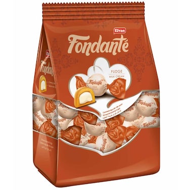 Elvan Fondante Milk Cream Fudge 400g