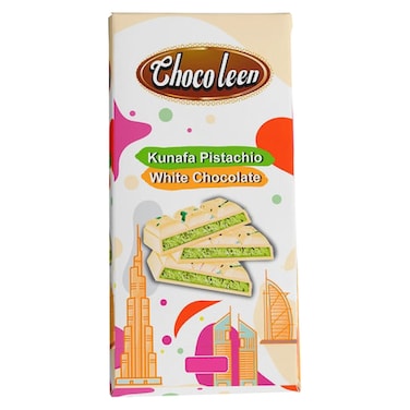 Chocoleen Kunafa Pistachio White Chocolate 60g