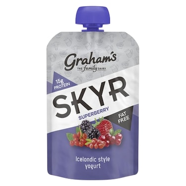 جراهامز سكاير سوبربيري  كيس زبادي على الطريقة الأيسلندية 150 غرام