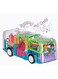 joykid&reg; 3D Super Bus   Transparent Concept Racing Bus Toy   Car Toy for Kids with 360 Degree Rotation   Sound and Light   Gear Simulation Mechanical Bus   Toy for Boys and Girls   Multi Color