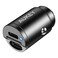 Aukey 2 Port USB-C To USB-C Car Charger Black 30W