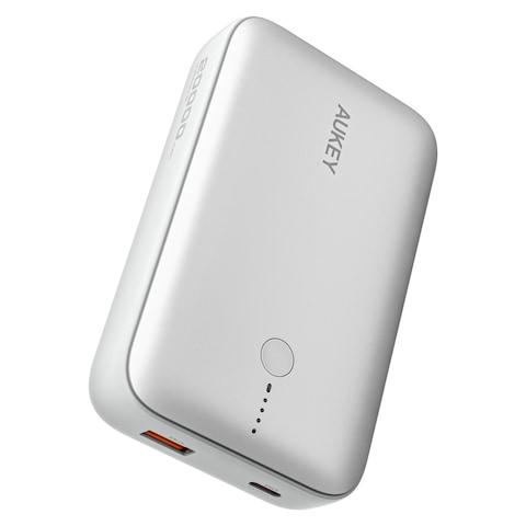 Aukey Spark Mini PD Power Bank White 20000mAh 22.5W