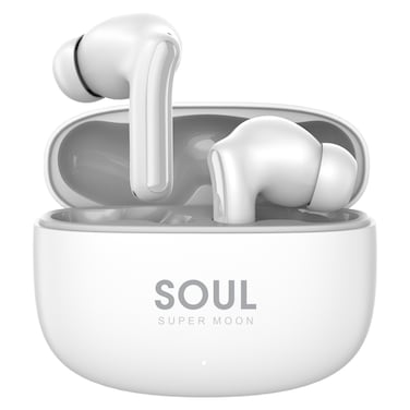 X.Cell Super Moon Truly Wireless Bluetooth In-Ear Earbuds with Charging Case White