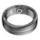 Cellairis Aluminium Smart Ring, Dark Grey, Size 12