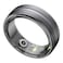 Cellairis Aluminium Smart Ring, Dark Grey, Size 10