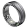 Cellairis Aluminium Smart Ring, Dark Grey, Size 10