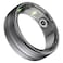 Cellairis Aluminium Smart Ring, Dark Grey, Size 9