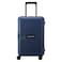 Delsey Paris Securitech Stone 4 Double Wheels Luggage Hard Trolley Navy 55cm