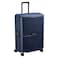 Delsey Paris Securitech Stone 4 Double Wheels Luggage Hard Trolley Navy 70cm