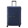 Delsey Paris Securitech Stone 4 Double Wheels Luggage Hard Trolley Navy 70cm