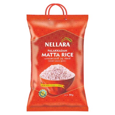 Nellara Palakkadan Matta Rice Short Grain 5kg
