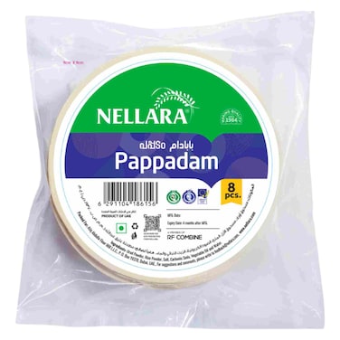 Nellara Pappadam Pack of 8