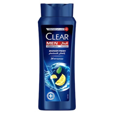 Clear Shampoo for Men Anti Dandruff Shampoo Shower Fresh 600ml