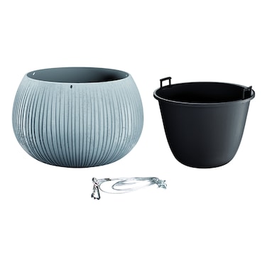 بروسبيربلاست بيتون وعاء نبات خرساني 29 × 16 سم