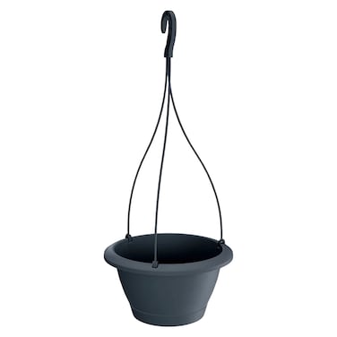 Prosperplast Respana Flower Dark Grey 23.4x13.5cm