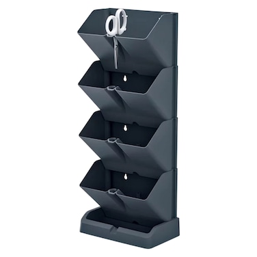 بروسبيربلاست رف زرع عمودي صغير - رمادي داكن