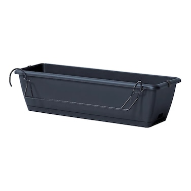 Prosperplast Respana Planter Grey 59.3x19x14cm