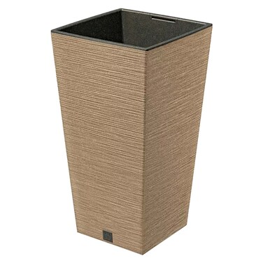 بروسبيربلاست فورو وعاء نبات مربع قهوة 20 × 20 × 38 سم