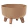 Prosperplast Gracia Low Flower Pot Eco Natural 28.5x17.7cm