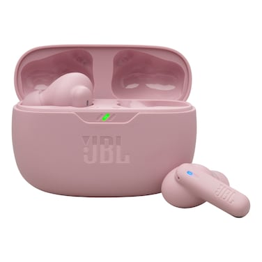 JBL Wave Beam 2 Truly Wireless Bluetooth In-Ear Earbuds With Charging Case Pink