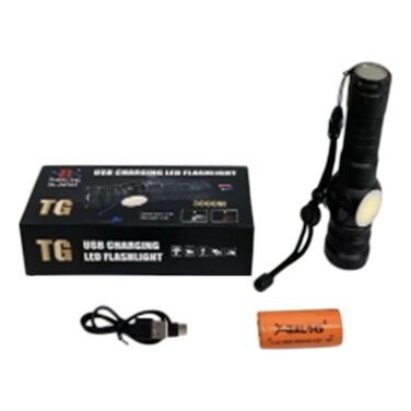 TG USB Charging LED Flashlight ED-32513