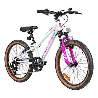 Spartan Trailblazer Mountain Bike Pearl White Gloss 20inch