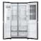 LG InstaView Double Door Refrigerator GR-X267CQEW Black 617L