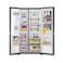 LG InstaView Double Door Refrigerator GR-X267CQEW Black 617L