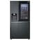 LG InstaView Double Door Refrigerator GR-X267CQEW Black 617L