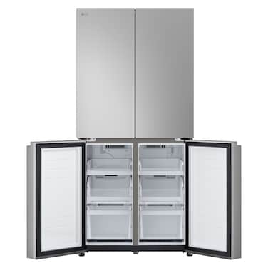 LG Side By Side Door Refrigerator GR-B29FFLZB Silver 464L