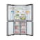 LG Side By Side Door Refrigerator GR-B29FFLZB Silver 464L