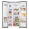 LG LinearCooling Side By Side Door Refrigerator GR-L267KLKW Silver 625L