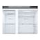 LG LinearCooling Side By Side Door Refrigerator GR-L267KLKW Silver 625L