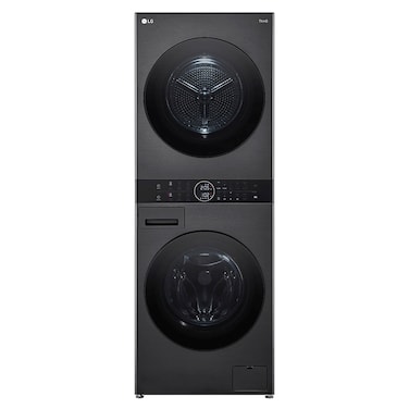 LG W4W8BVPKZHM WashTower 12kg Washer and 10kg Heat Pump Dryer with AI DD and Smart Pairing