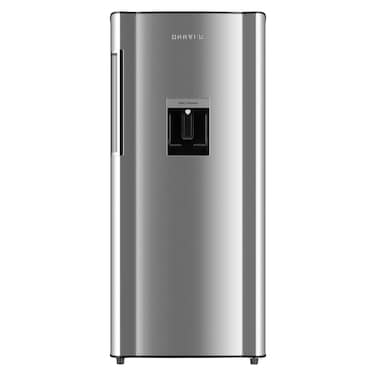 هوفر ثلاجة 195 لتر باب واحد مع موزع مياه وحجرة تبريد بلمسة نهائية إينوكس - HSD-K195-S