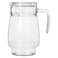 Soda Lime Glass Jug with Cups 1.4L 6 PCS