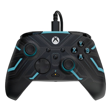 PDP Wired Rematch Controller for Xbox S and X Series Titan Steel Glow