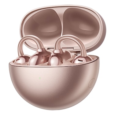 هواوي فري كليب سماعات أذن لاسلكية تعمل بالبلوتوث مع مشبك - ذهبي وردي