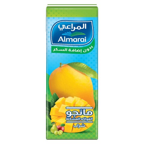 Buy Almarai No Added Sugar Mixed Fruit Mango Juice Drink 180ml