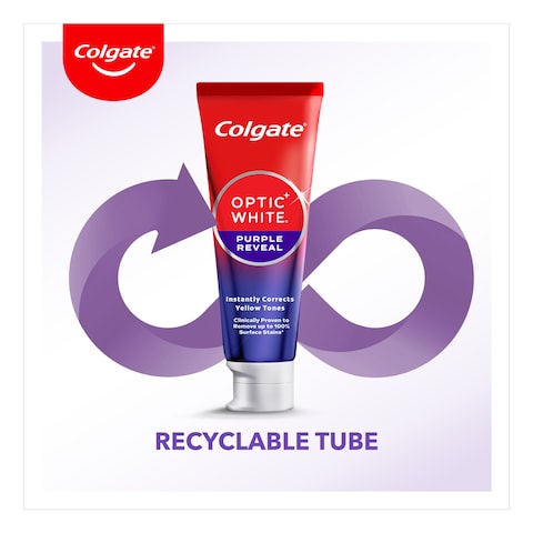 Colgate Optic White Purple Reveal Toothpaste 75ml