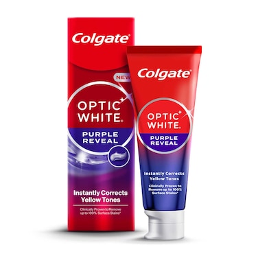 Colgate Optic White Purple Reveal Whitening Toothpaste 75ml
